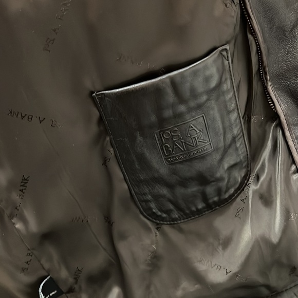 Men’s Brown Leather Jacket with removable Liner - Picture 3 of 12